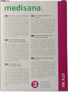 Medisana HR A10 Neus- en oorhaartrimmer