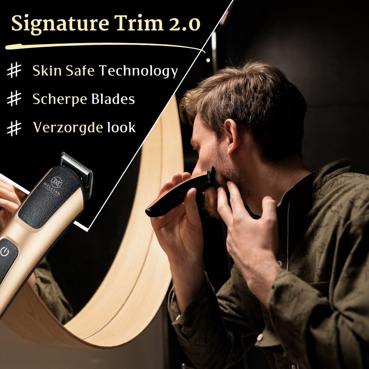 Mellian SignaturePro Baardtrimmer 10-Delig Set