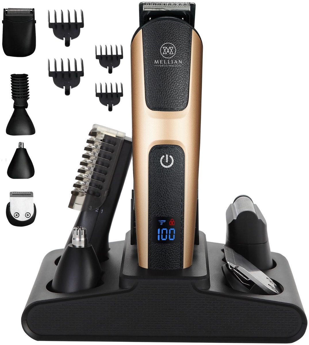 Mellian SignaturePro Baardtrimmer 10-Delig Set
