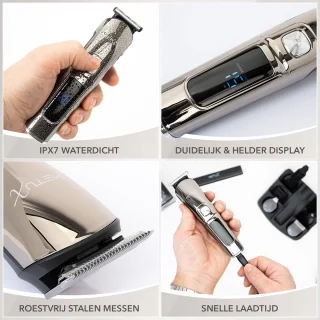 MetuX® 14-in-1 Baard- en Bodytrimmer Set Heren