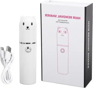Mini baardtrimmer zwart