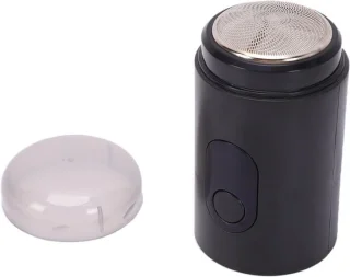 Mini elektrisch scheerapparaat - baardtrimmer - zwart