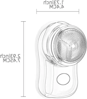 Mini precisie trimmer baard scheren machine zwart