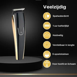 Monaro 5-in-1 Baardtrimmer & Bodygroomer