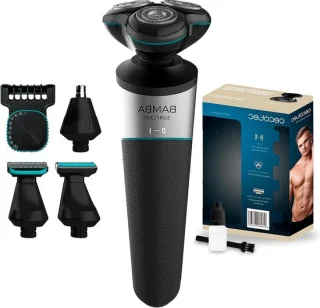 Multigrooming apparaat - verzorgingskit - zwart