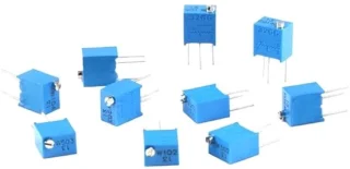 Multiturn trimmer potentiometers 10 stuks
