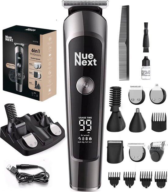 NueNext 6 in 1 Baardtrimmer PRO review
