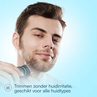 NueNext Baardtrimmer Met Precisiedraaiknop 20-instellingen