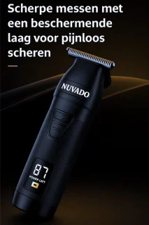 Nuvado Baardtrimmer Zwart