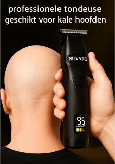 Nuvado Baardtrimmer Zwart