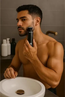 Nuvado Baardtrimmer Zwart