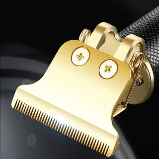 Oplaadbare T-vormige Trimmer - Baardtrimmer Scheerapparaat - Haar Knippen - Geluidsarm Koper - 15.4 cm - Multicolor