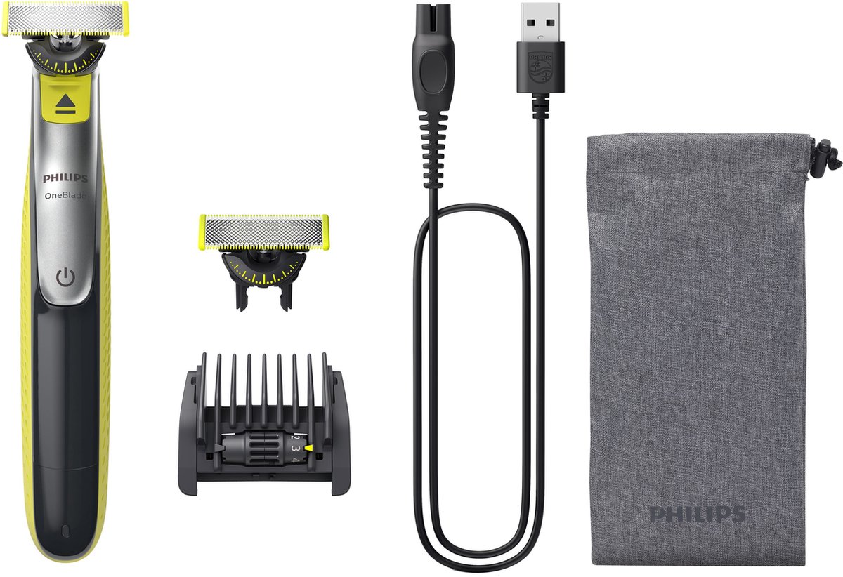 De Philips OneBlade 360 Face QP2734/31 in één oogopslag