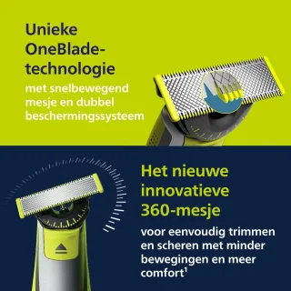 Philips OneBlade 360 QP2834/31 Baardtrimmer