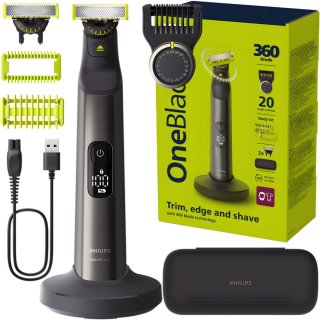 De Philips OneBlade Pro 360 QP6652/61 Gezicht & Lichaam in één oogopslag