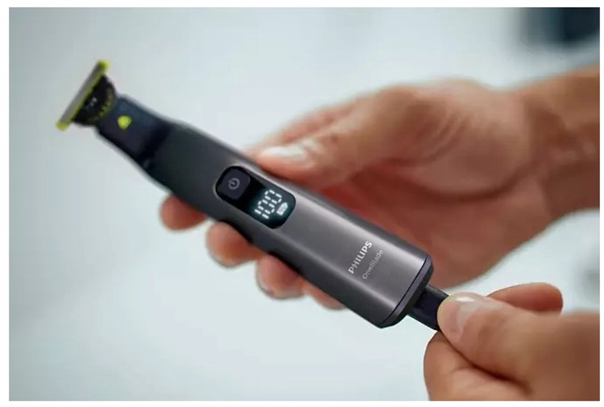 Wat vinden we goed aan de Philips OneBlade Pro 360 Scheerapparaat Grijs