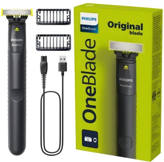 De Philips OneBlade QP1424/10 trimmer en scheerapparaat in één oogopslag