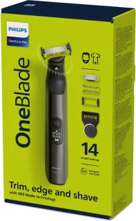 Philips OneBlade QP6551/15 Pro Scheerapparaat Chroom
