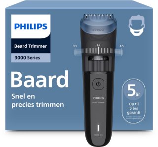 De Philips Series 3000 Baardtrimmer BT3620/15 in één oogopslag