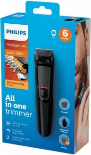 Philips Series 3000 MG3710/15 Baardtrimmer Zwart