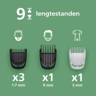 Philips Series 3000 Multigroom MG3935/15 - Baardtrimmer