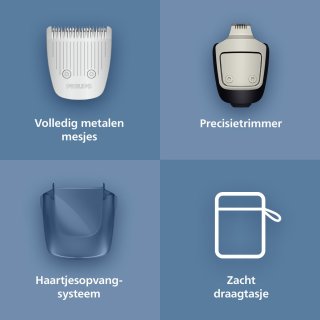 Wat vinden we goed aan de Philips Series 5000 Baardtrimmer BT5775/15 Zwart