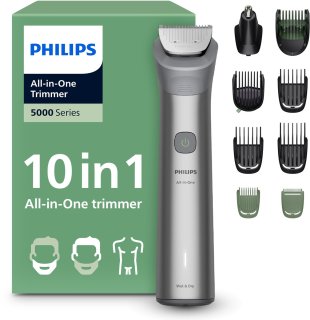 De Philips Series 5000 Multigroom Baardtrimmer MG5931/15 in één oogopslag