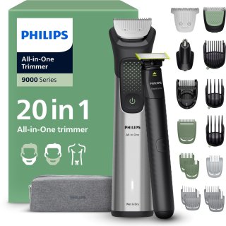 De Philips Series 9000 Multigroom MG9558/15 in één oogopslag