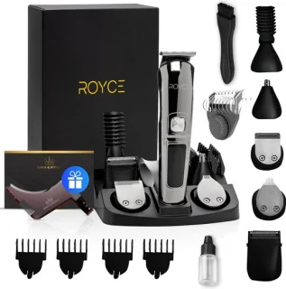 Professionele 11-in-1 Baard- en Haartrimmer Set voor Mannen