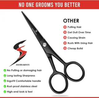 Professionele Baard- en Snorschaar