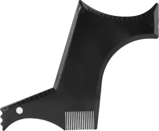 Professionele baard shaper kam en stencil
