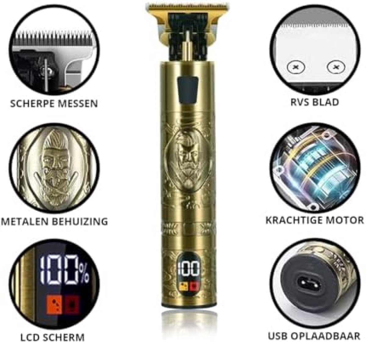 Wat vinden we goed aan de Professionele Draadloze Tondeuse en Trimmer Set