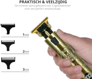 Professionele Draadloze Tondeuse en Trimmer Set