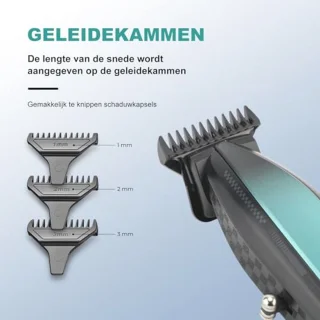 Professionele Draadloze Tondeuse voor Mannen