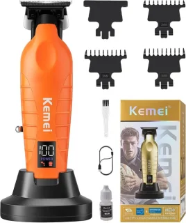 Professionele elektrische T-Blade baardtrimmer voor heren