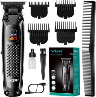 Professionele oplaadbare tondeuse met precisie baardtrimmer