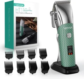 Professionele Tondeuse Haarknipper & Baardtrimmer - Groen