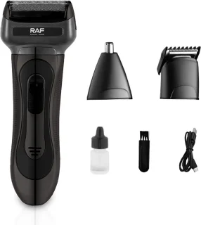 Raf 3-in-1 Haar- en Baardtrimmer Zwart