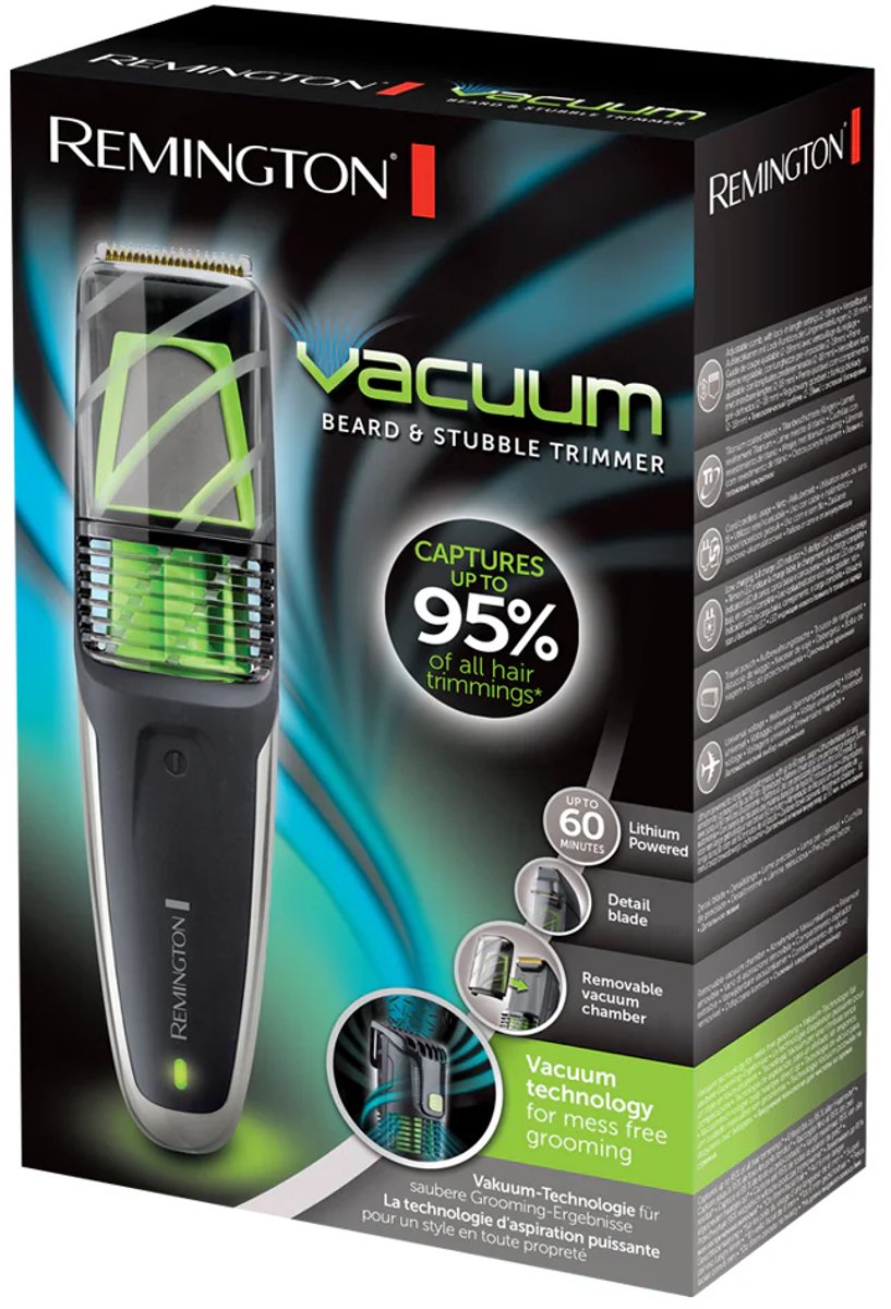 Wat vinden we goed aan de Remington MB6850 Vacuum Baardtrimmer Zwart