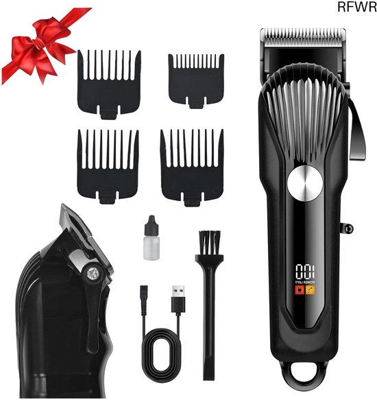 RFWR Draadloze Professionele Tondeuse en Baardtrimmer