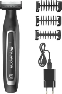 Rowenta Forever Sharp TN6000 Baardtrimmer Zwart Zilver