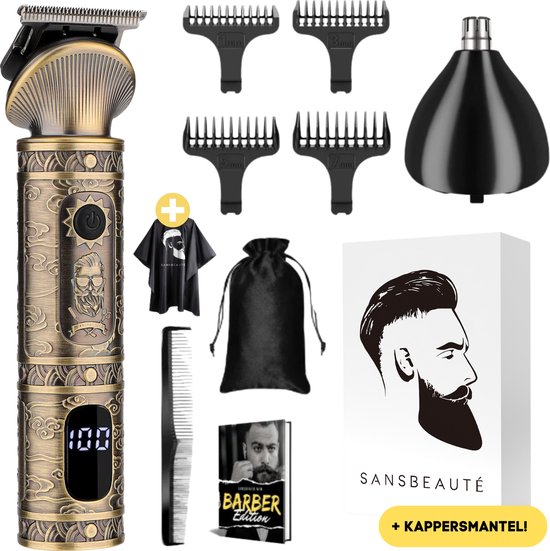 Sansbeauté® 2-in-1 Baard- & Bodytrimmer voor Mannen