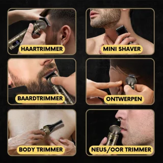 Sansbeauté 6-in-1 Baard- en Bodytrimmer