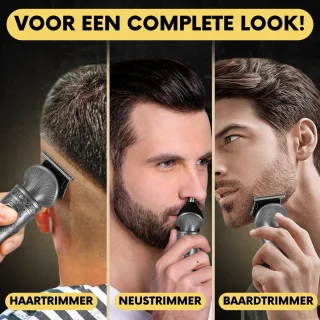 Sansbeauté 6-in-1 Baard- en Bodytrimmer voor Heren