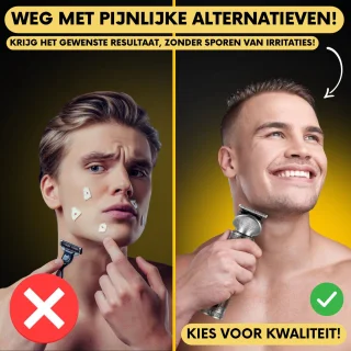 Sansbeauté 6-in-1 Baard- en Bodytrimmer voor Heren