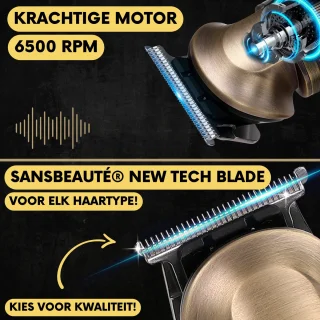 Sansbeauté 8-in-1 Multigroomer voor Baard en Lichaam