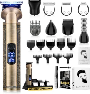 Sansbeauté 8-in-1 Multigroomer voor Baard en Lichaam