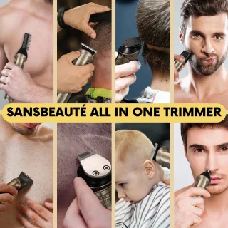 Sansbeauté 8-in-1 Multigroomer voor Baard en Lichaam