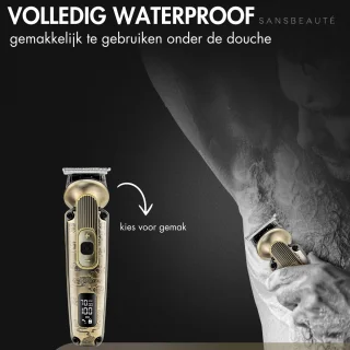 Sansbeauté 9-in-1 Baard- en Bodytrimmer voor Mannen