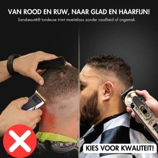 Sansbeauté 9-in-1 Baard- en Bodytrimmer voor Mannen